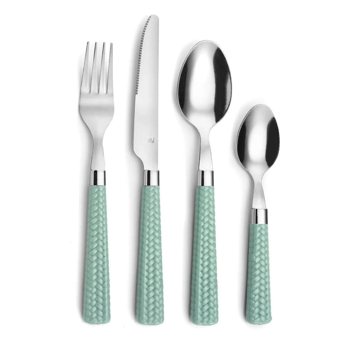 Set di Posate Amefa Paille 24 Pezzi Metallo Bicolore (25 cm)