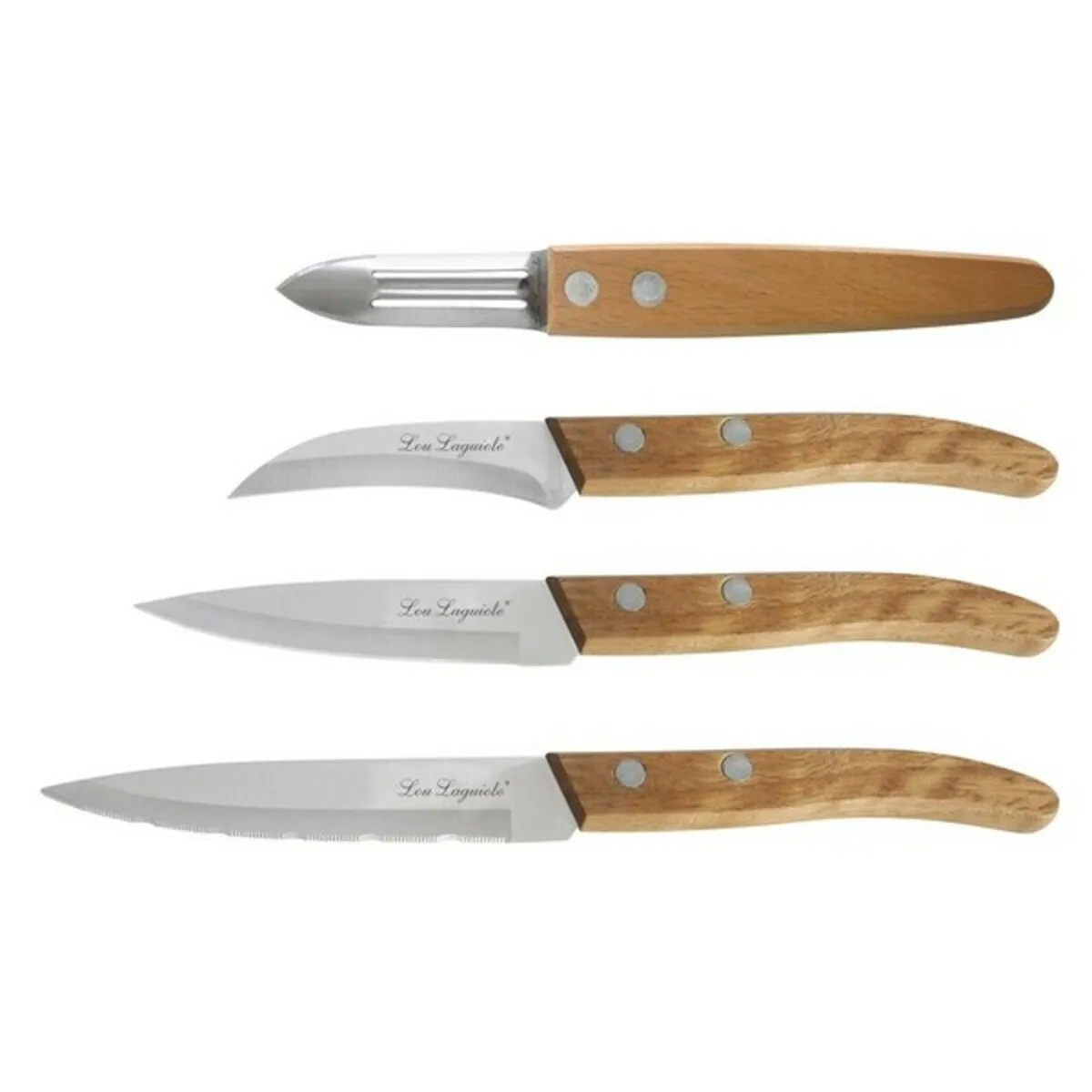 Set di Coltelli Amefa Forest Wood 4 Pezzi