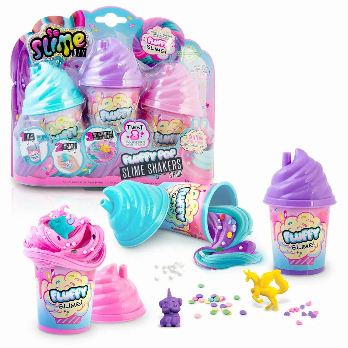 Set di Plastilina Canal Toys Fluffy Slime Kit 