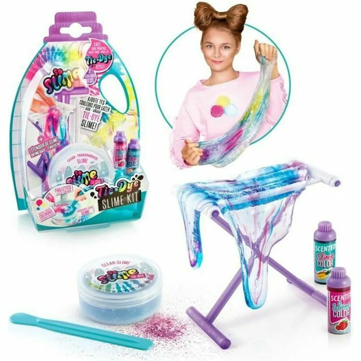 Set di Plastilina Canal Toys Slime Tie & Dye Kit