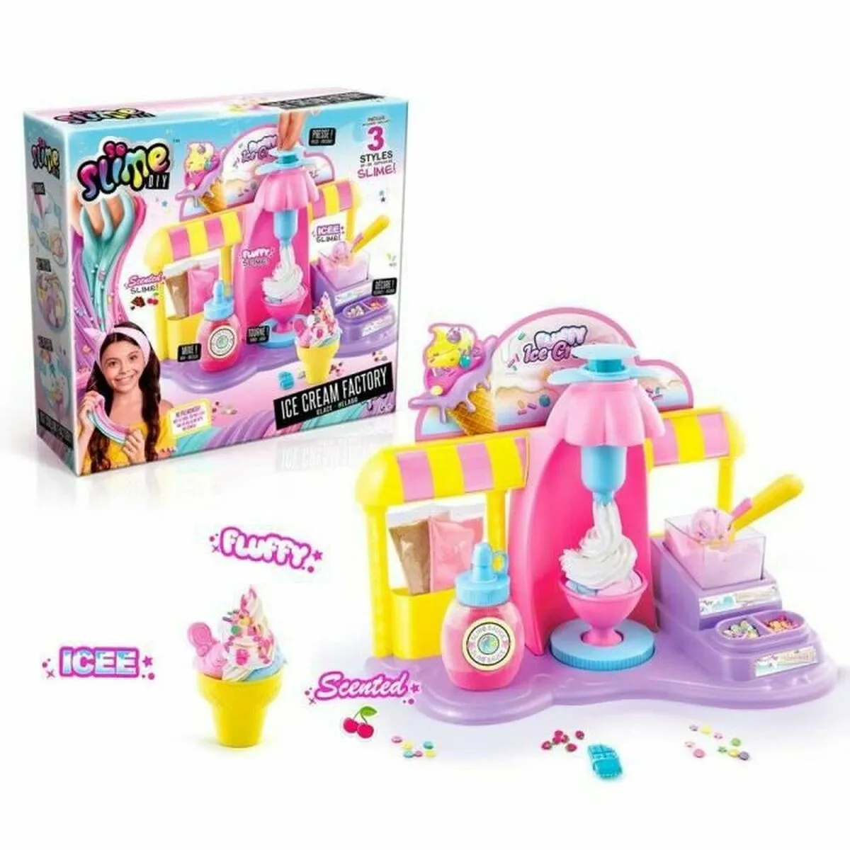 Set di Plastilina Canal Toys  Slime Factory Ice Cream