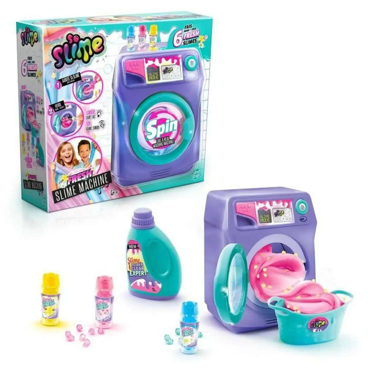 Slime Canal Toys Washing Machine Fresh Scented Viola