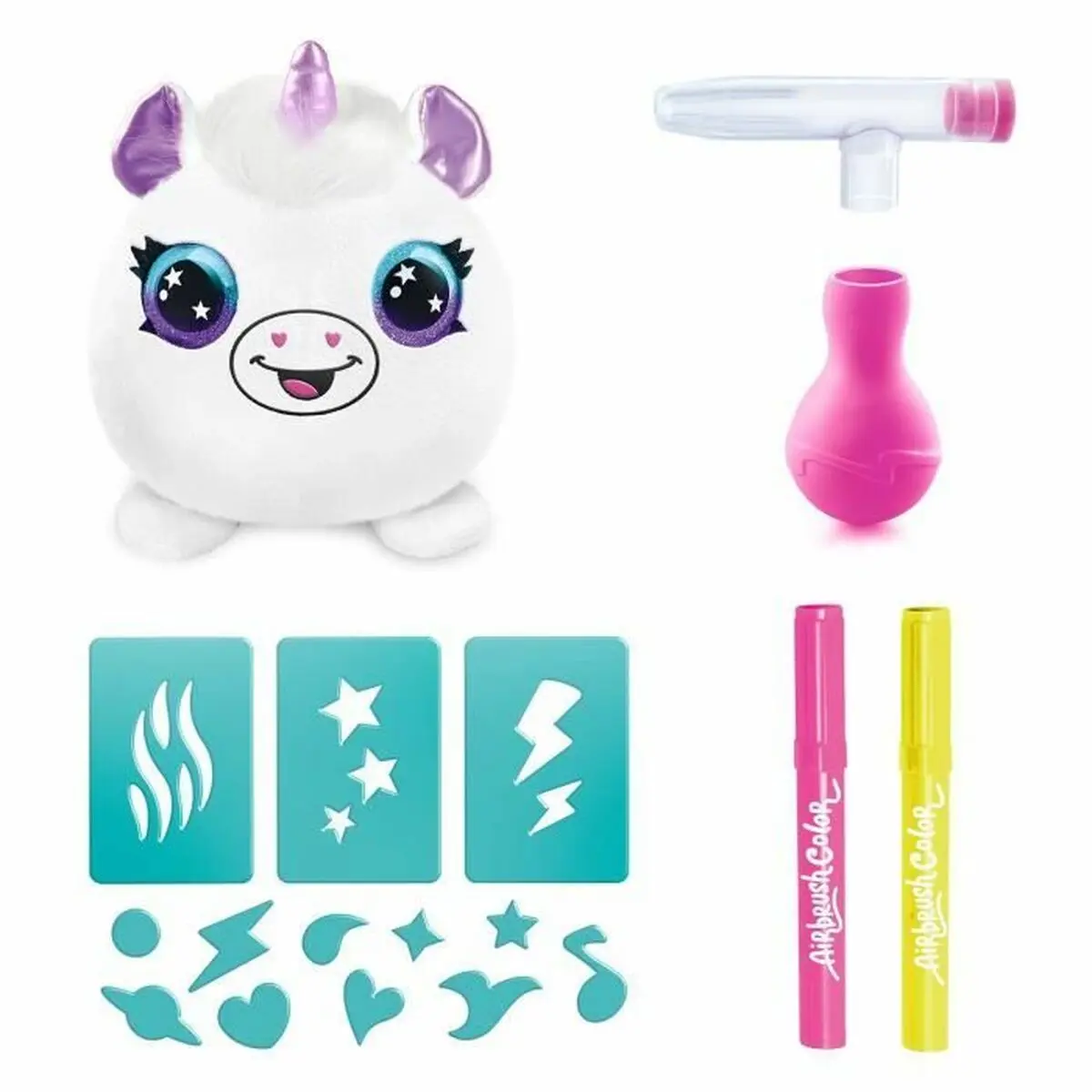 Animale di Peluche Canal Toys Neon Bianco