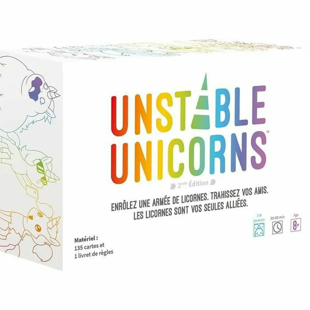 Gioco da Tavolo Asmodee Unstable Unicorns (FR)