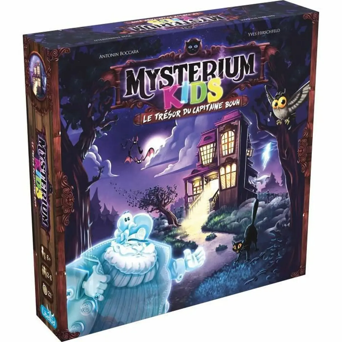 Gioco da Tavolo Asmodee Mysterium Kids: Le Trésor du Capitaine Bouh (FR)