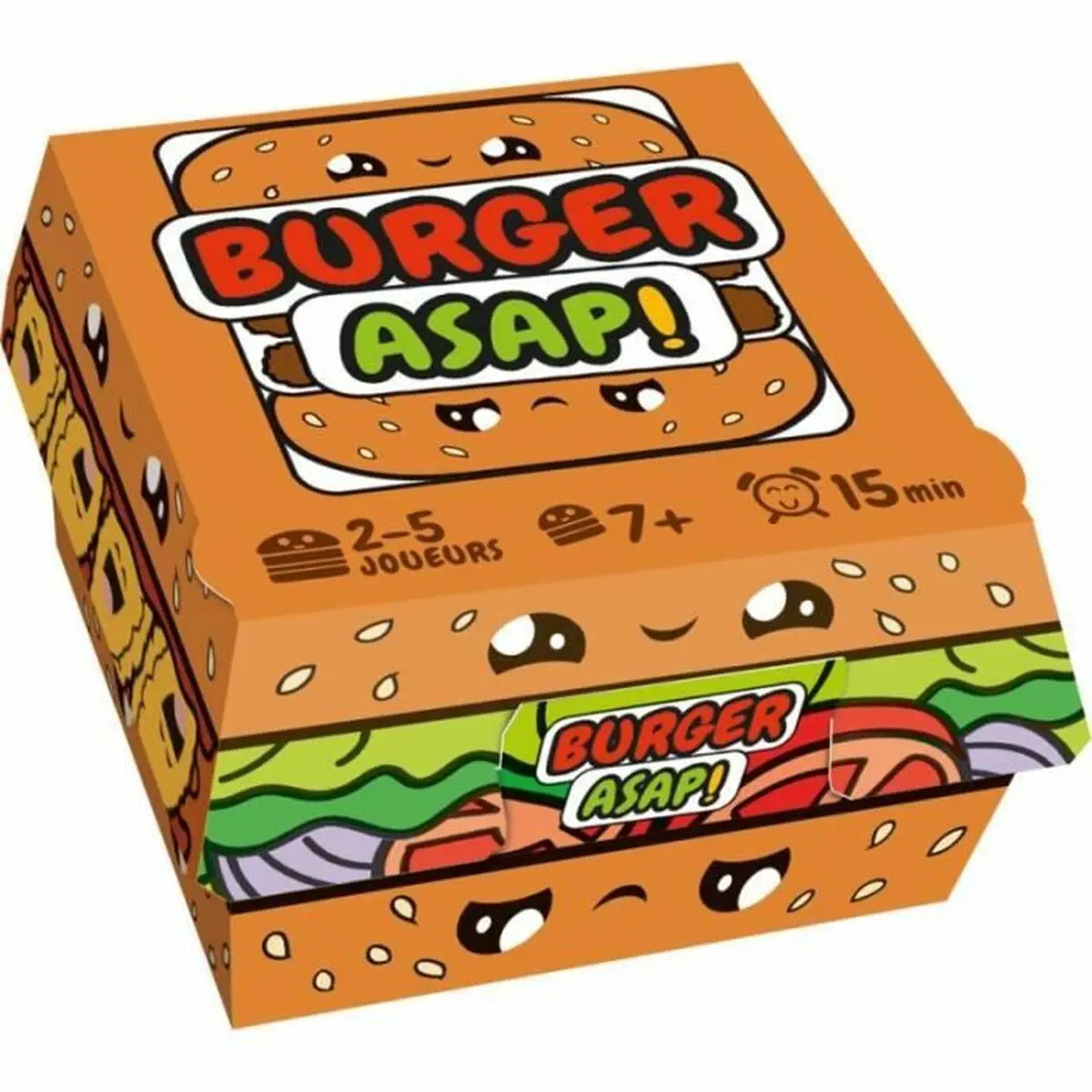 Gioco da Tavolo Asmodee Burger ASAP (FR)