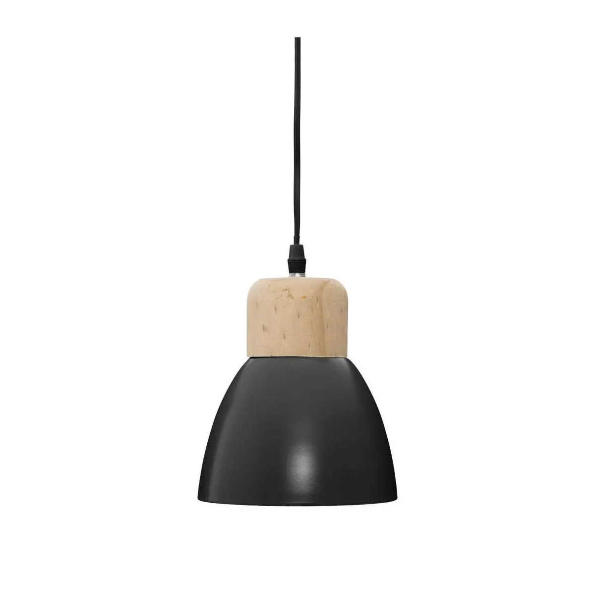 Lampadario Atmosphera Nero E14 (Ø 15 x 19 cm)