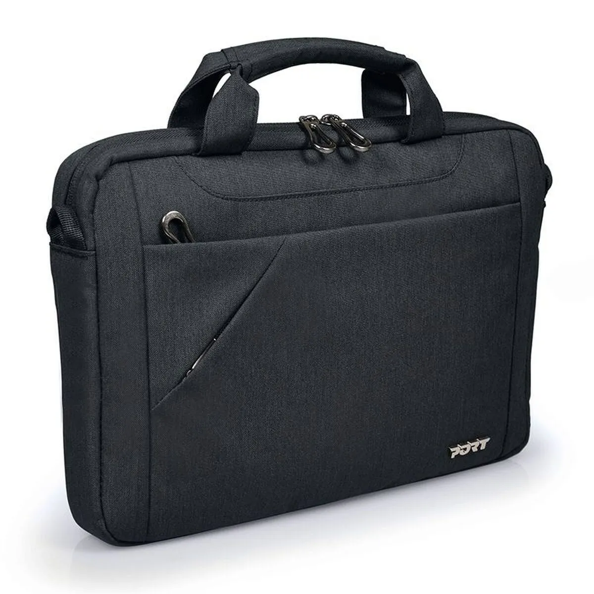 Valigetta per Portatile Port Designs 135070 Nero Monocromatica 12" 35 x 25 x 6,5 cm