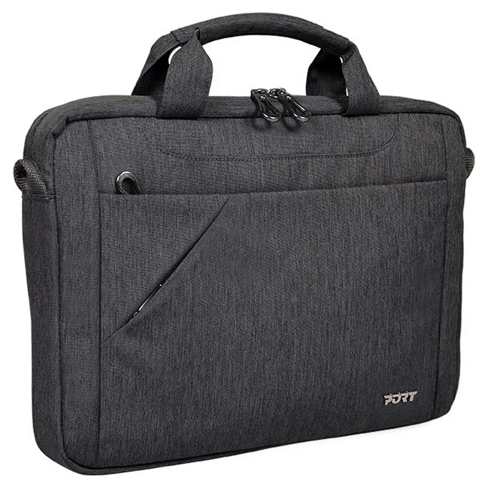 Valigetta per Portatile Port Designs Sydney Grigio Monocromatica 40 x 30 x 7 cm