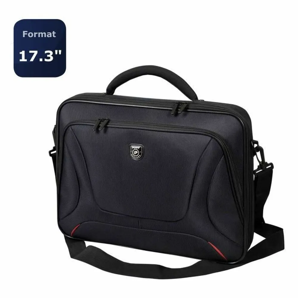 Valigetta per Portatile Port Designs 160513 Nero Monocromatica