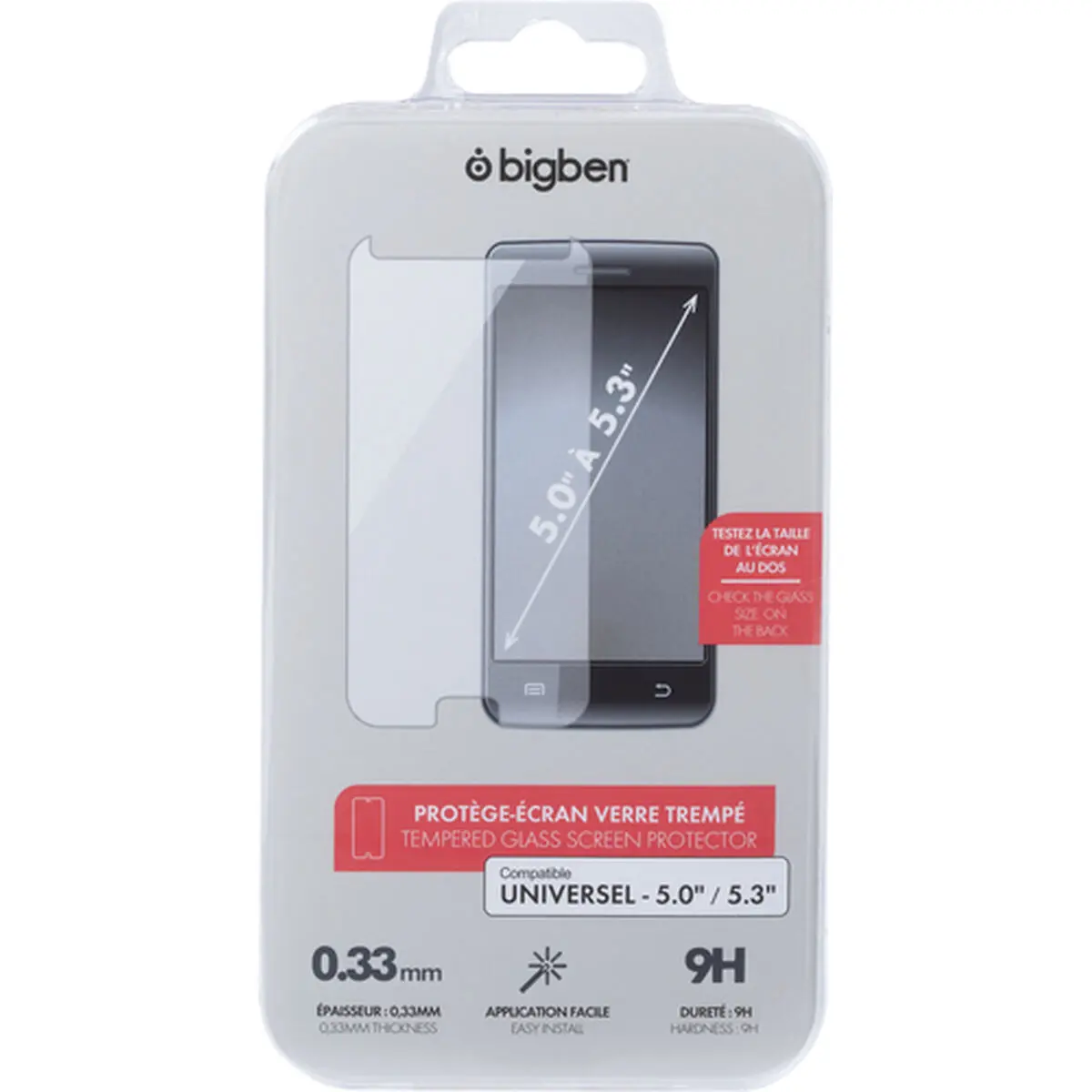 Protettore Schermo per Cellulare BigBen Connected PEGLASSUNIV5