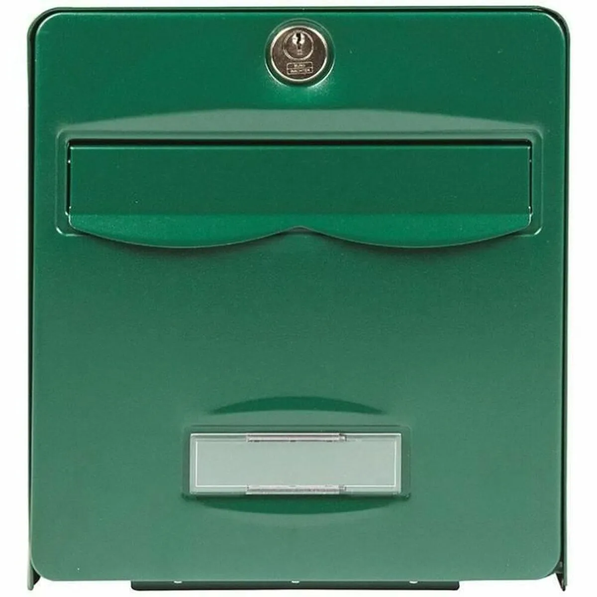 Cassetta della posta Burg-Wachter   Verde acciaio galvanizzato 36,5 x 28 x 31 cm