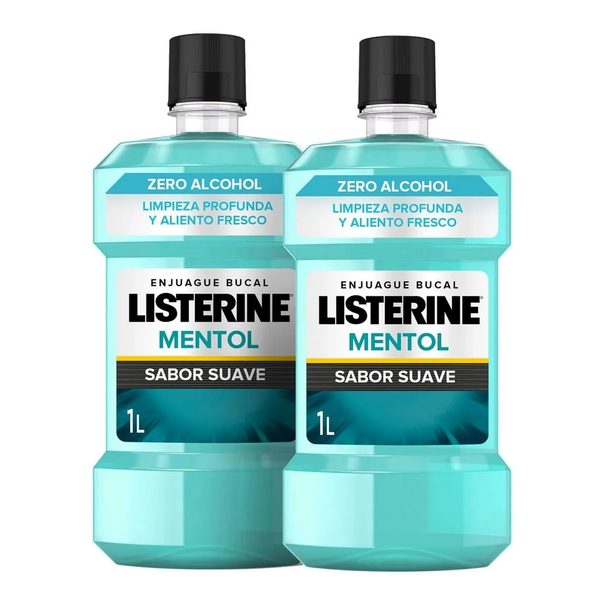 Colluttorio Listerine Zero Enjuague Bucal Lote 1 L (2 x 1000 ml)