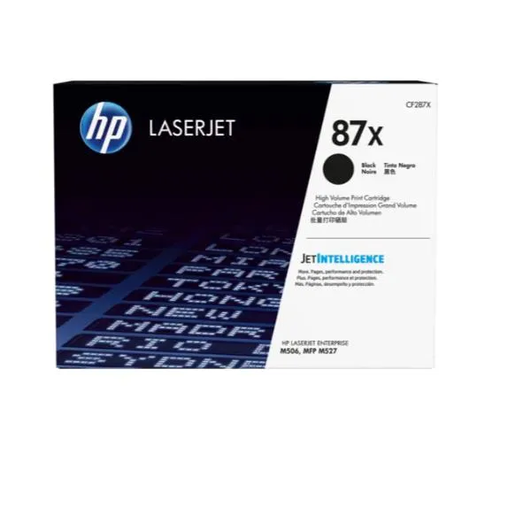 HP87X HIGH YIELD BLACK LASER TONER