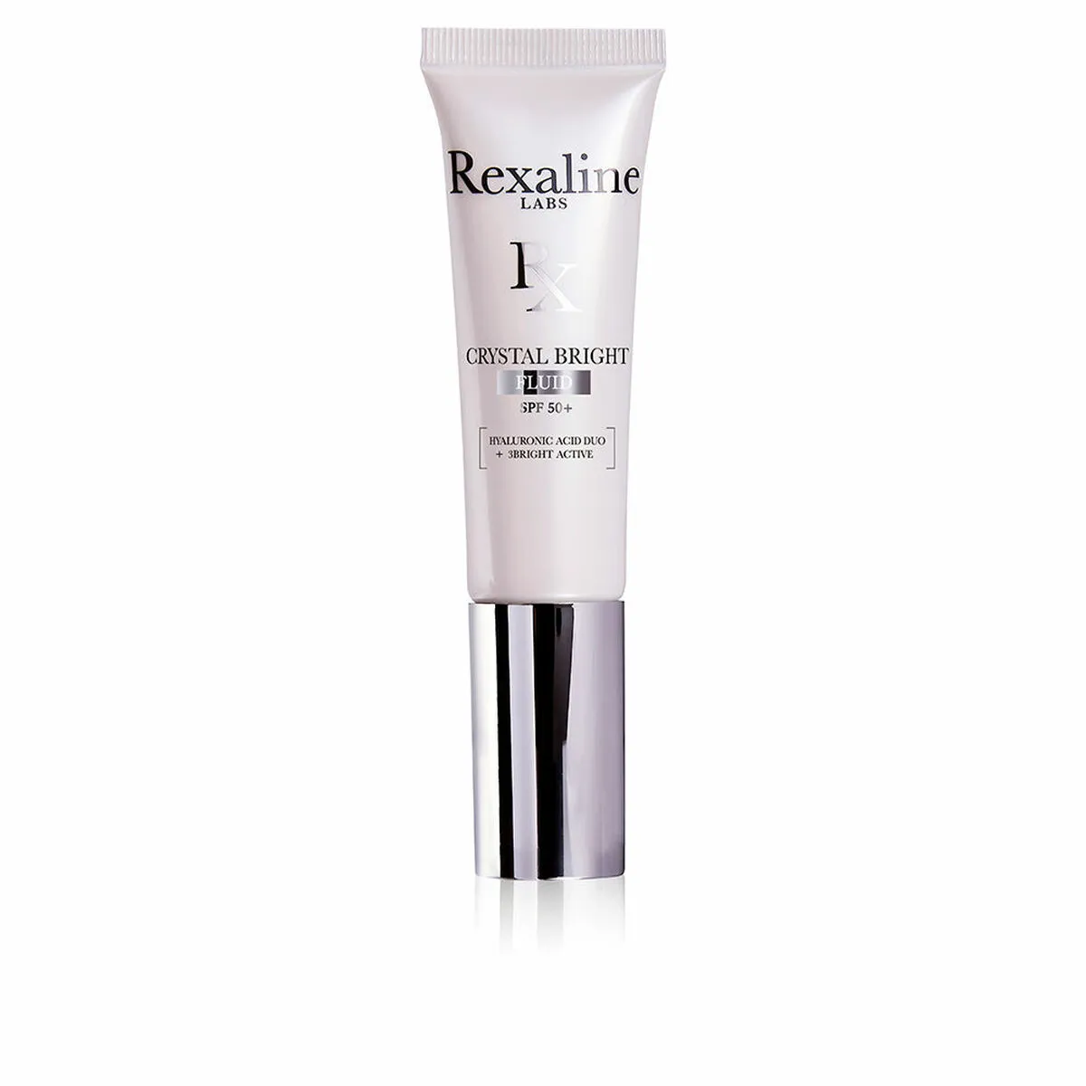 Fluido Idratante e Opacizzante Rexaline Crystal Bright Spf 50 Acido Ialuronico (30 ml)