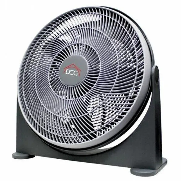 Ventilatore da Tavolo Grande Pala 50 cm da Terra 3 Velocita 5 Pale DCG CRB1240