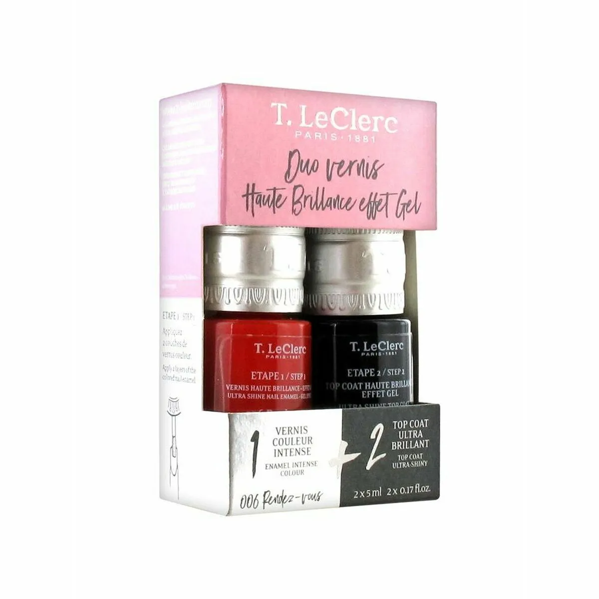 Smalto per unghie LeClerc Coffret Nº 006 Rendez Vous