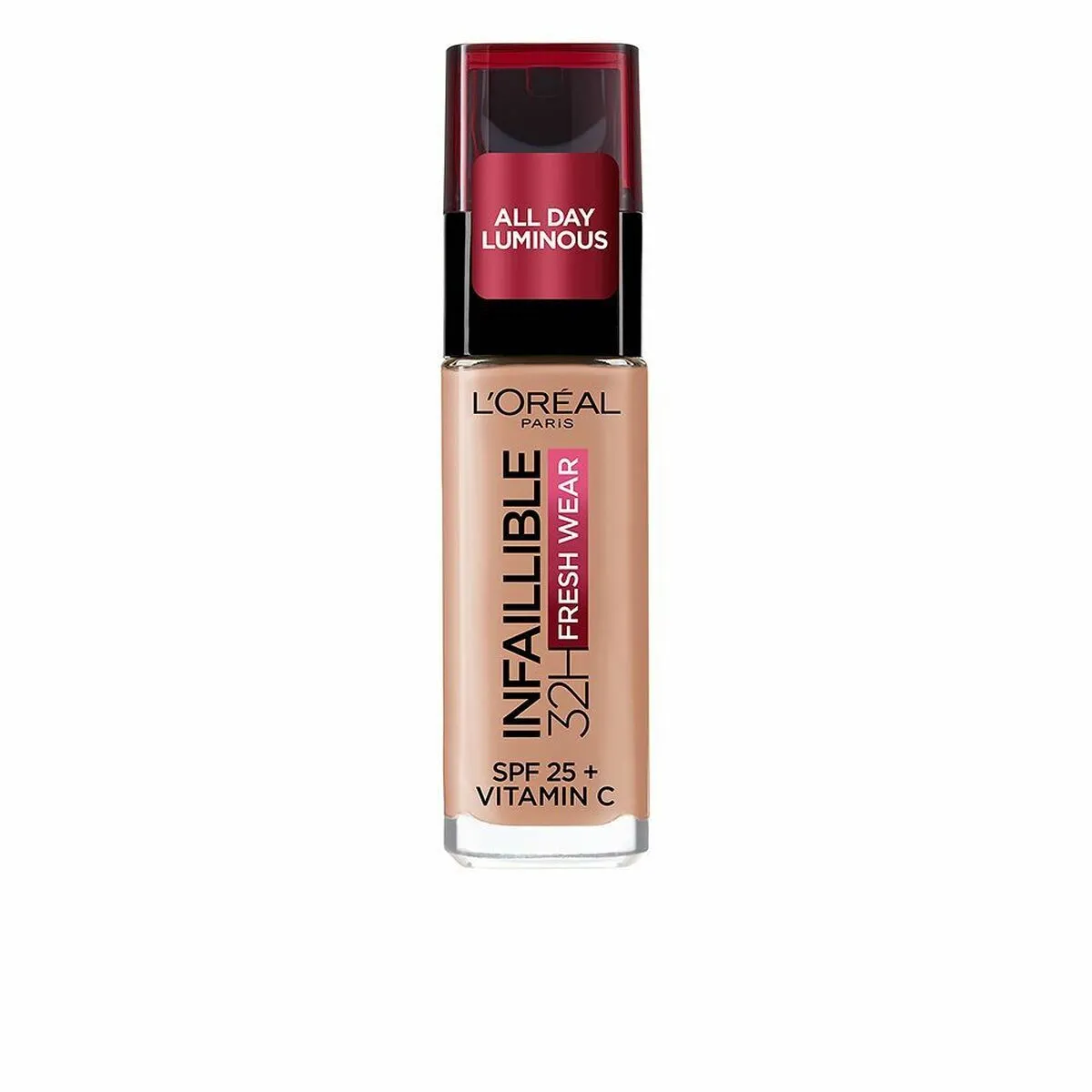 Base Cremosa per il Trucco L'Oreal Make Up Infalible Fresh Wear 160-lin rose Spf 25 (30 ml)