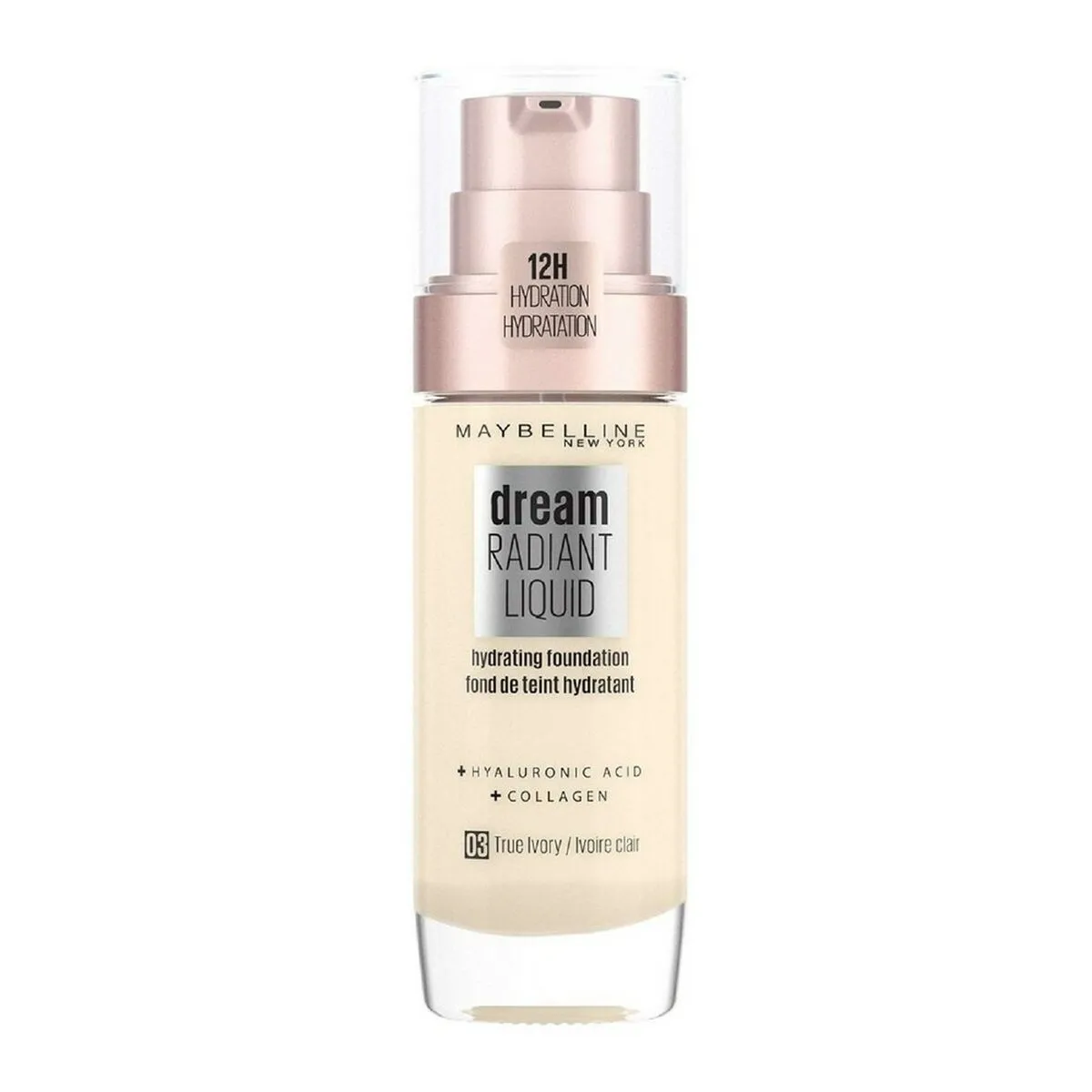 Base per Trucco Fluida Maybelline Dream Satin Liquid 3-true ivory (30 ml)