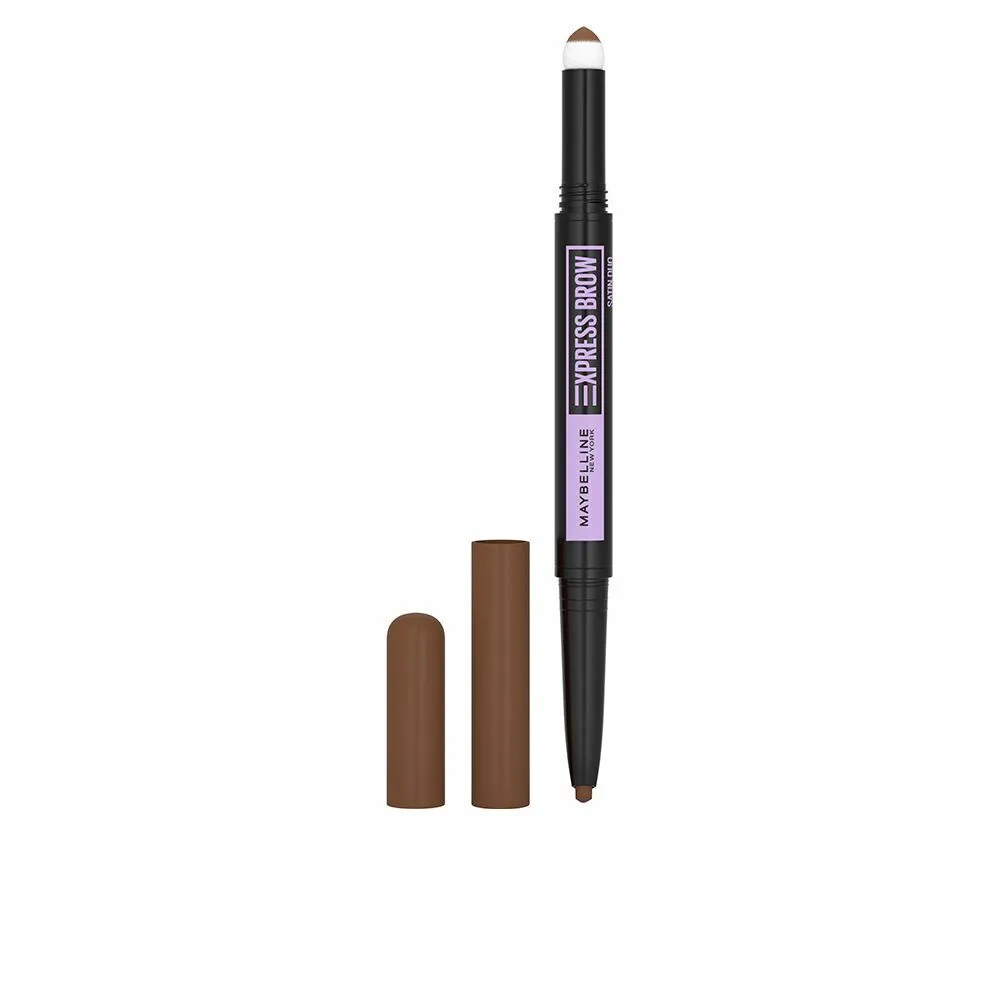 Matita per Sopracciglia Maybelline Express Brow Satin Duo 02 Medium Brown