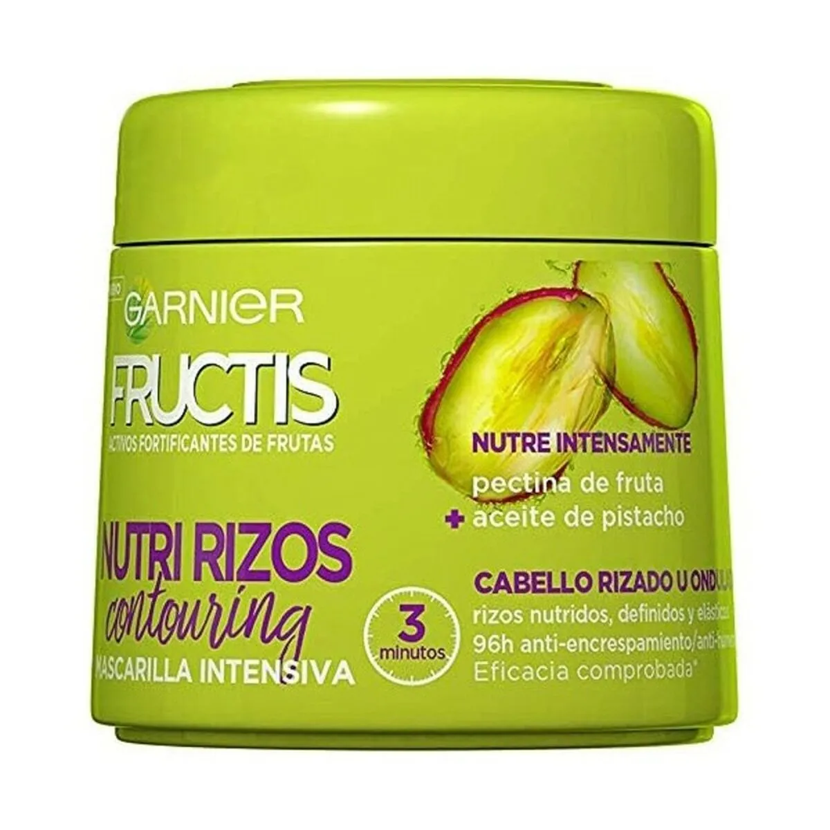 Maschera per Capelli Hidra Rizos Garnier Fructis 300 ml (300 ml)