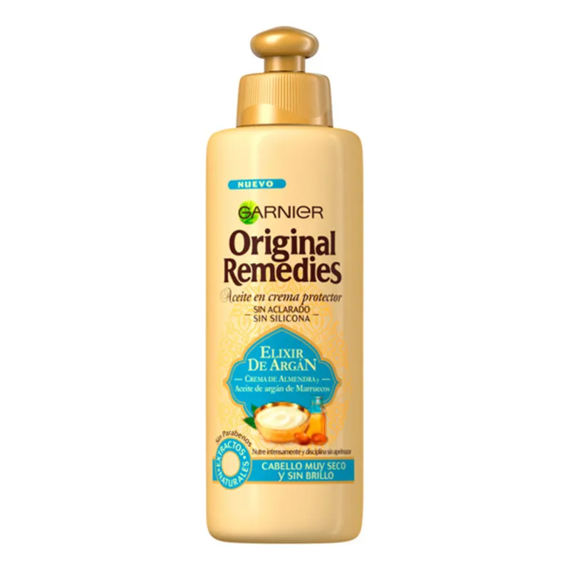 Crema Fissante Elixir De Argán Original Remedies Fructis (200 ml)