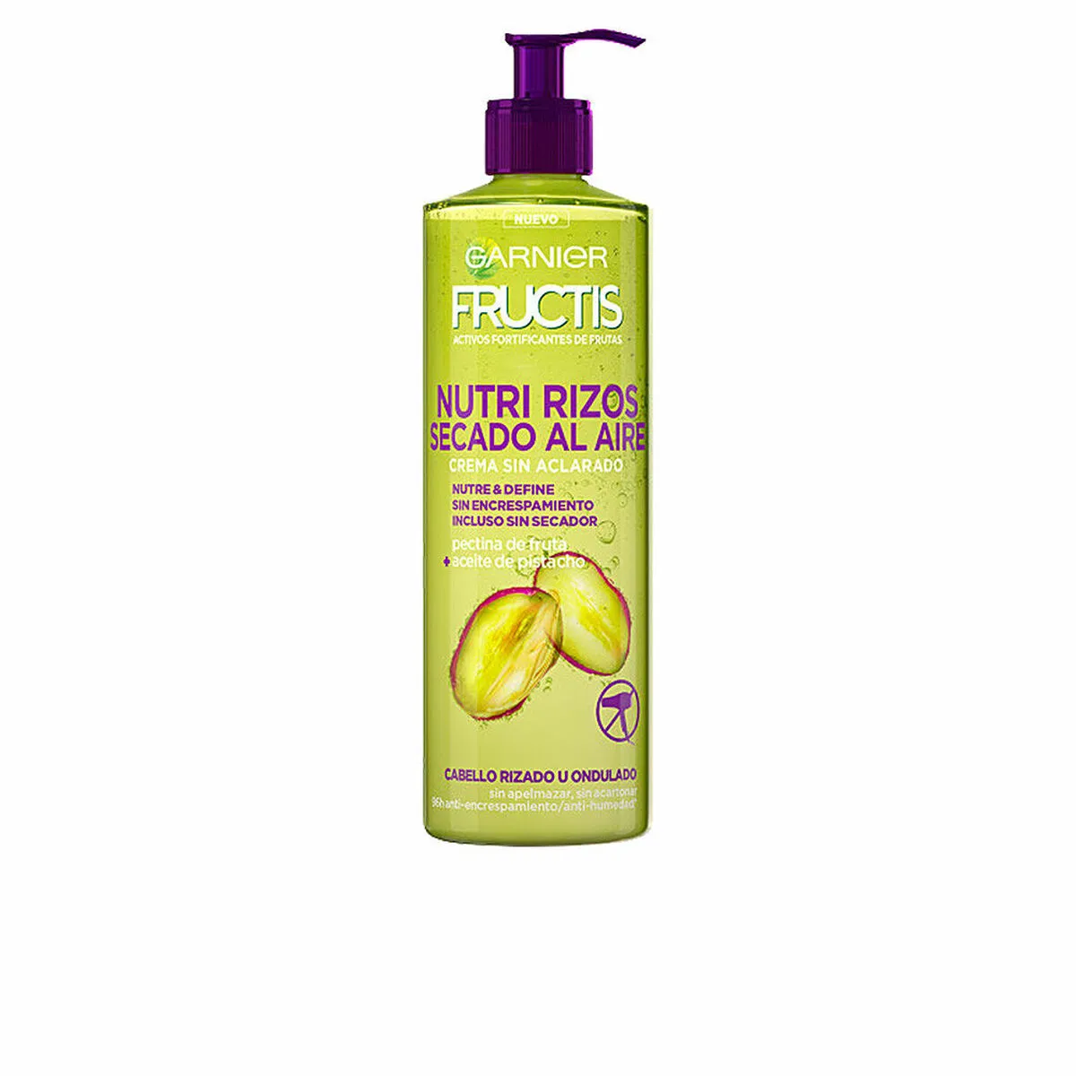 Maschera per Capelli senza risciacquo Garnier Fructis Nutri Rizos 400 ml