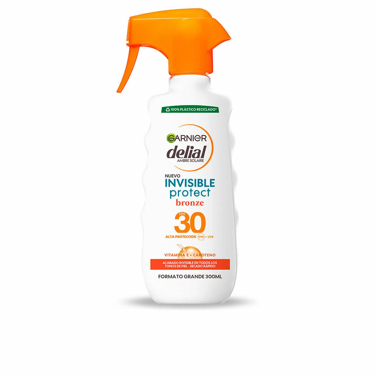 Spray Protezione Solare Garnier Invisible Protect Bronze 300 ml Spf 30