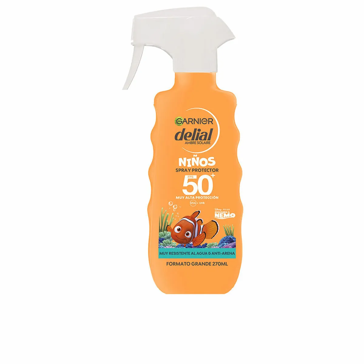 Spray solare per il corpo Garnier Sensitive Advanced Nemo Spf 50 (270 ml)