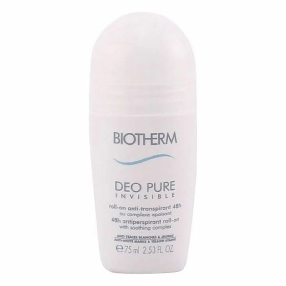 Deodorante Roll-on Deo Pure Invisible Biotherm (75 ml)