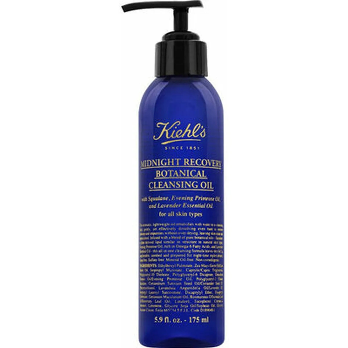 Detergente Viso Kiehl's Midnight Recovery Notte 180 ml