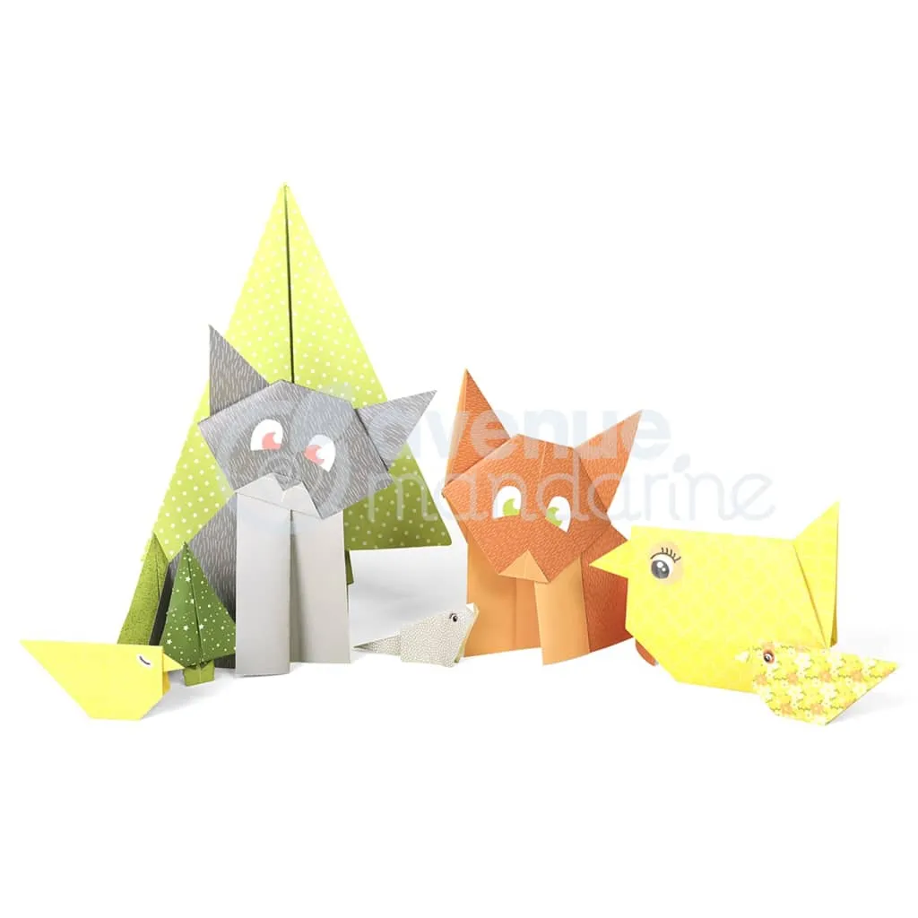 Avenue Mandarine Cofanetto Creativo Origami Initiation