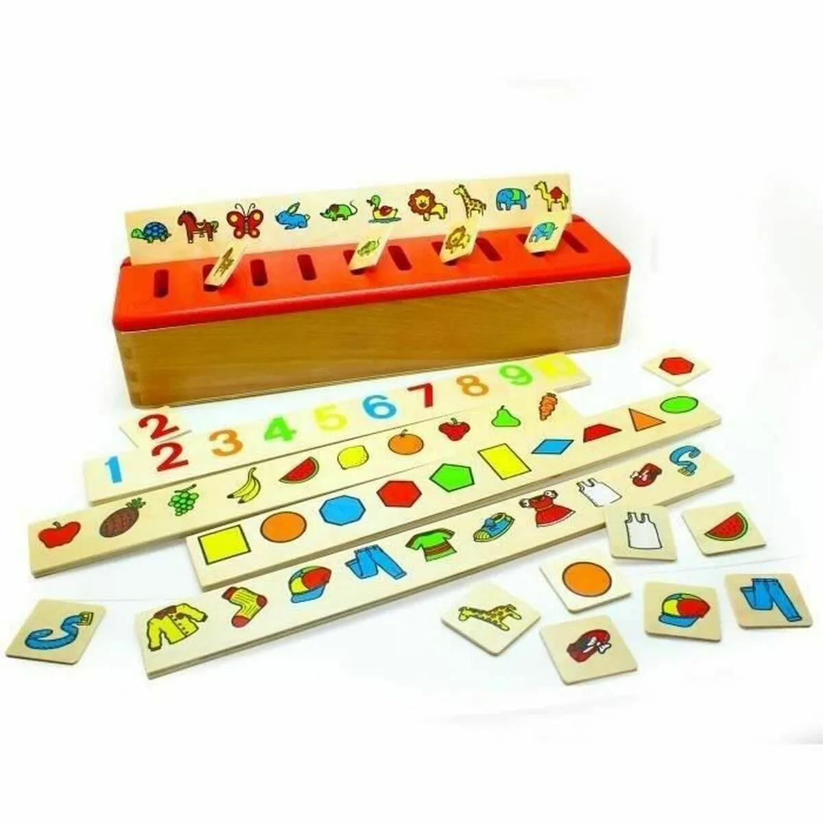 Gioco da Tavolo Montessori System Sort Box