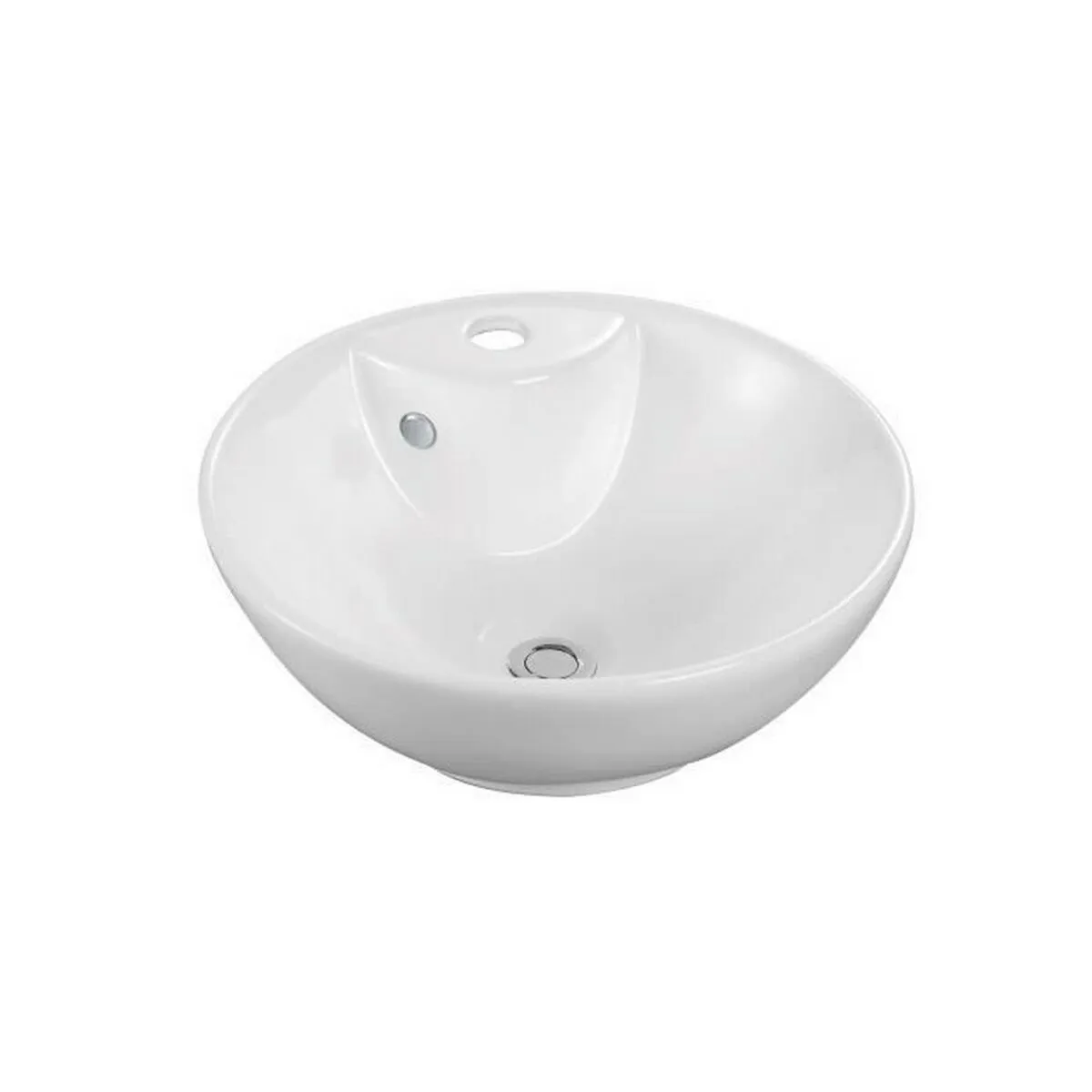 Lavabo Oceanic Tanã Ceramica Rotondo 41 x 41 x 18,5 cm