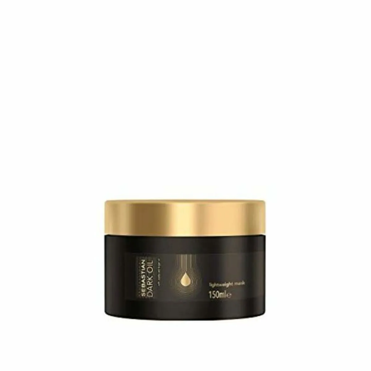 Maschera per Capelli Dark Oil Sebastian Capelli sottili (150 ml)