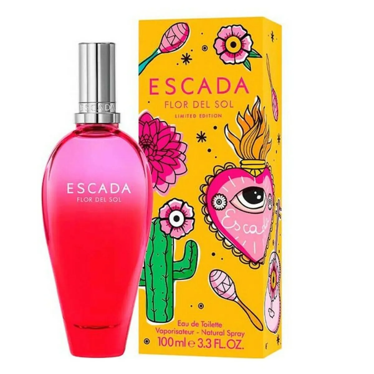 Profumo Donna Flor del Sol Escada 78693 EDT (100 ml) 100 ml Flor del Sol