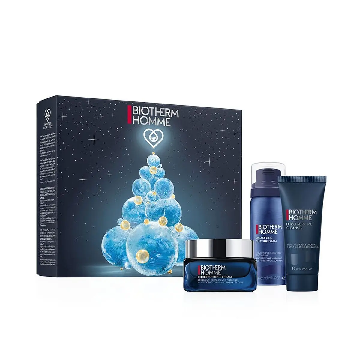 Set Cosmetica Biotherm Homme Force Supreme 3 Pezzi