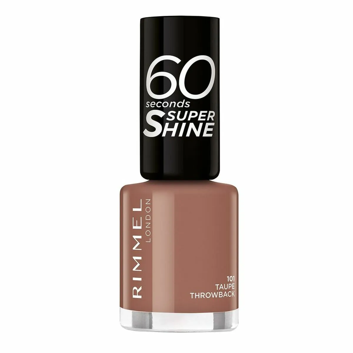 smalto 60 Seconds Super Shine Rimmel London Nº 101 (8 ml) (8 ml)