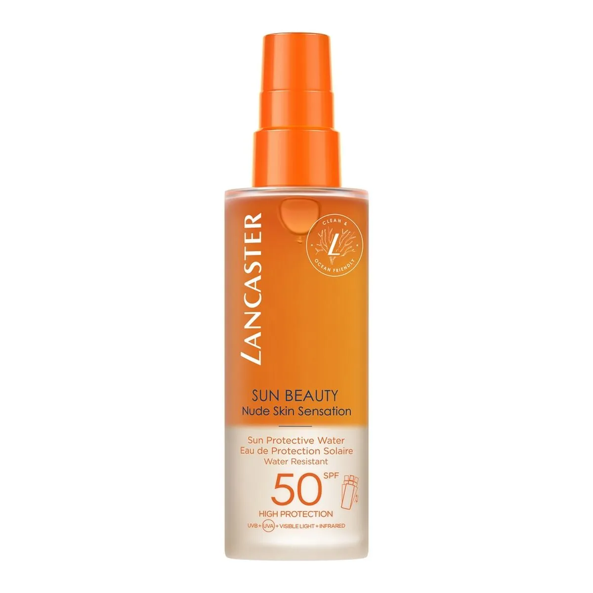 Spuma Solare Protettiva Lancaster Sun Beauty SPF 50 (150 ml)