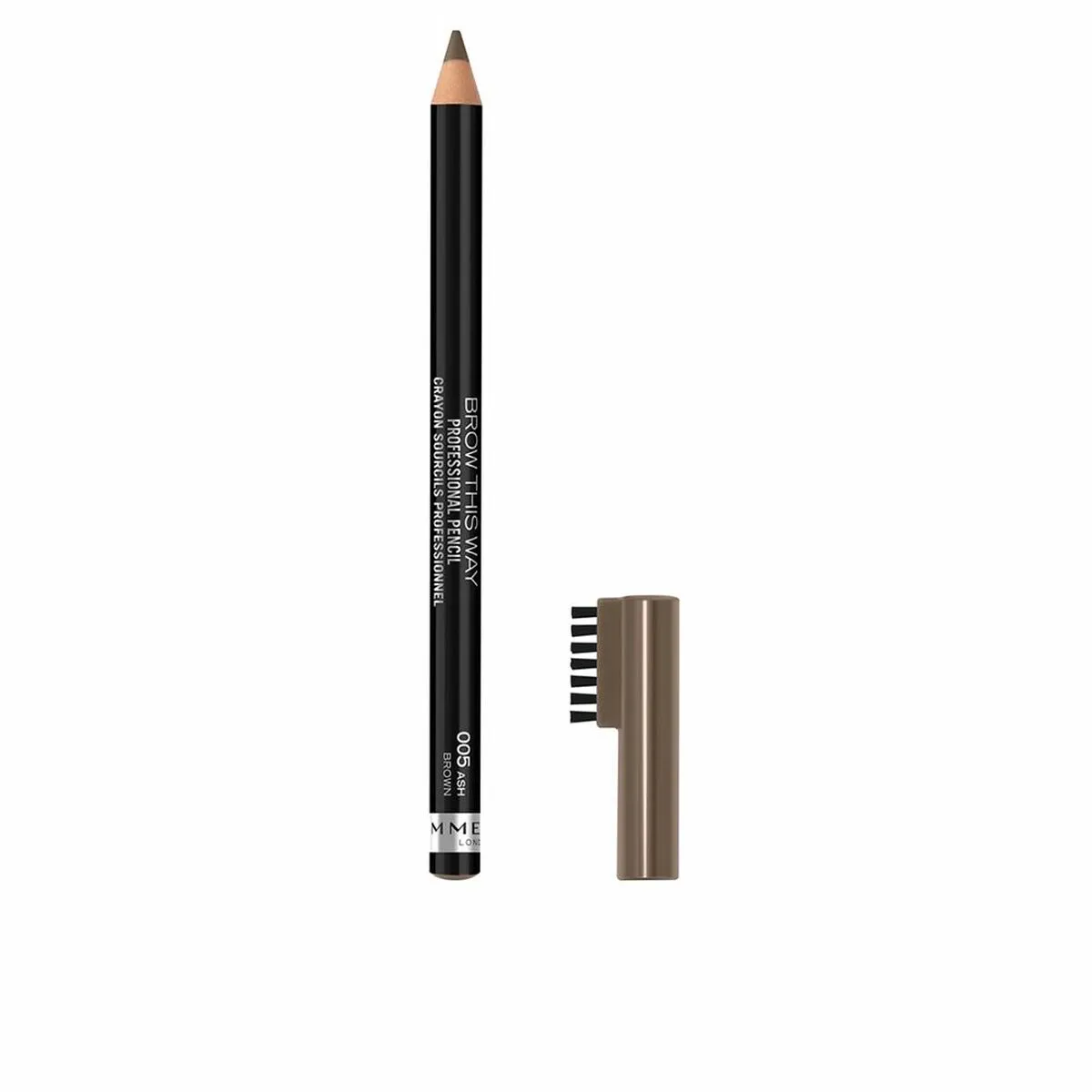 Matita per Sopracciglia Rimmel London Brow This Way 005-ash brown