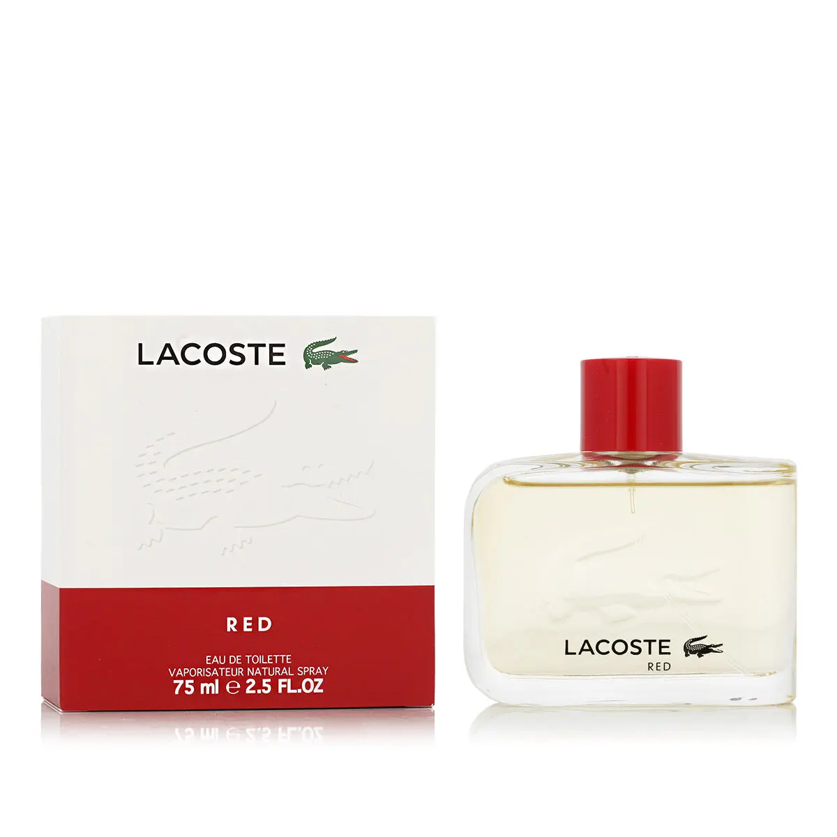 Profumo Uomo Lacoste EDT Red 75 ml