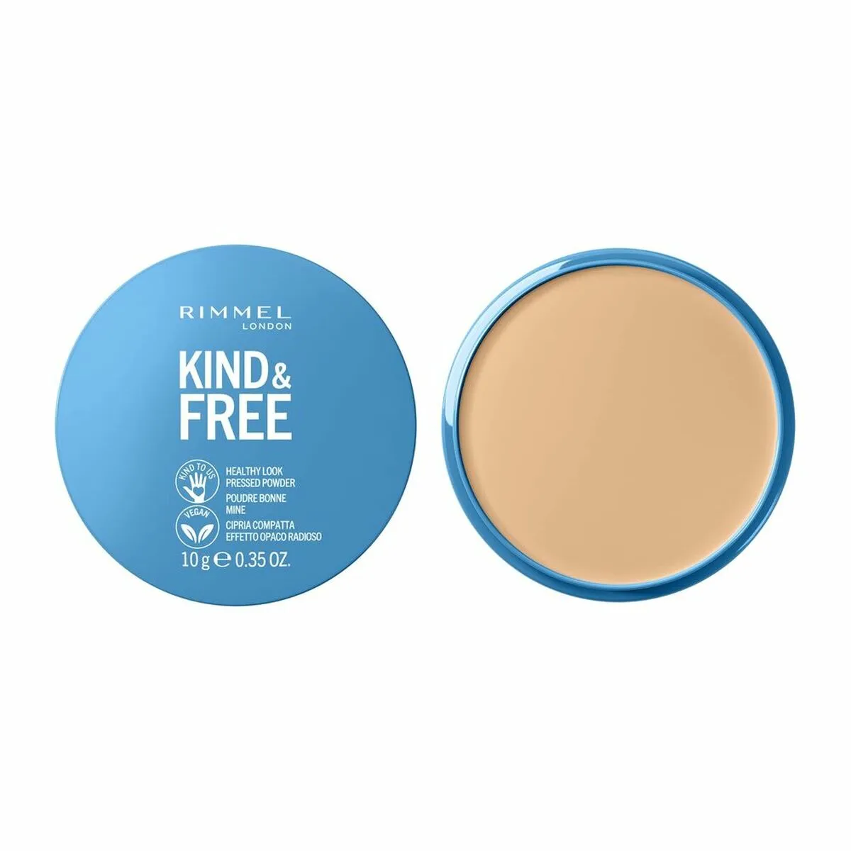 Polveri Compatte Rimmel London Kind & Free 10-fair Matificante (10 g)