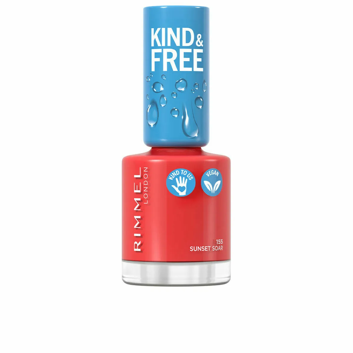 smalto Rimmel London Kind & Free 155-sunset soar (8 ml)