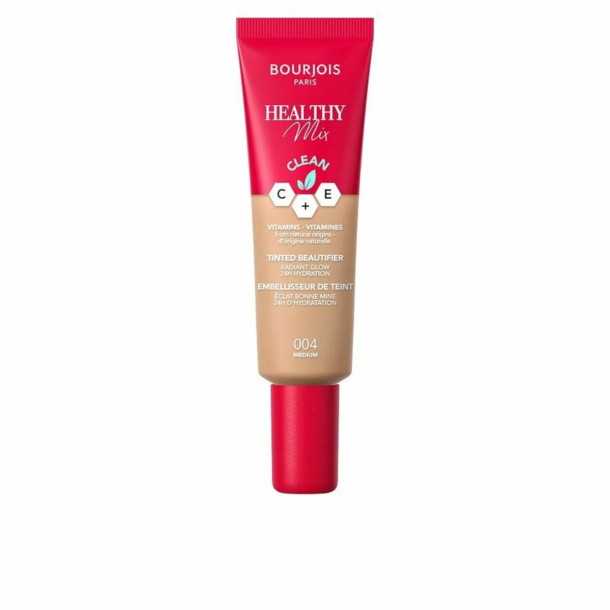 Crema Idratante con Colore Bourjois Healthy Mix Nº 004 (30 ml)