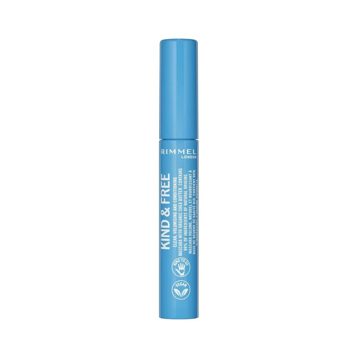 Mascara per Ciglia Rimmel London Kind & Free Nero Nº 01 (7 ml)