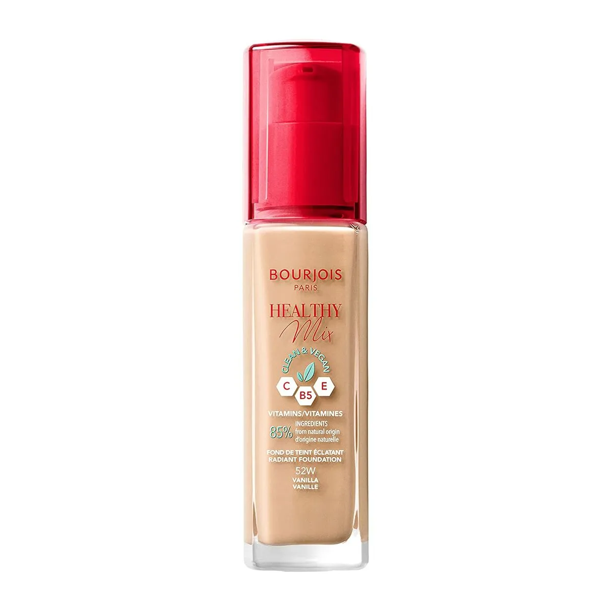 Base Cremosa per il Trucco Bourjois Healthy Mix 52-vanilla 30 ml