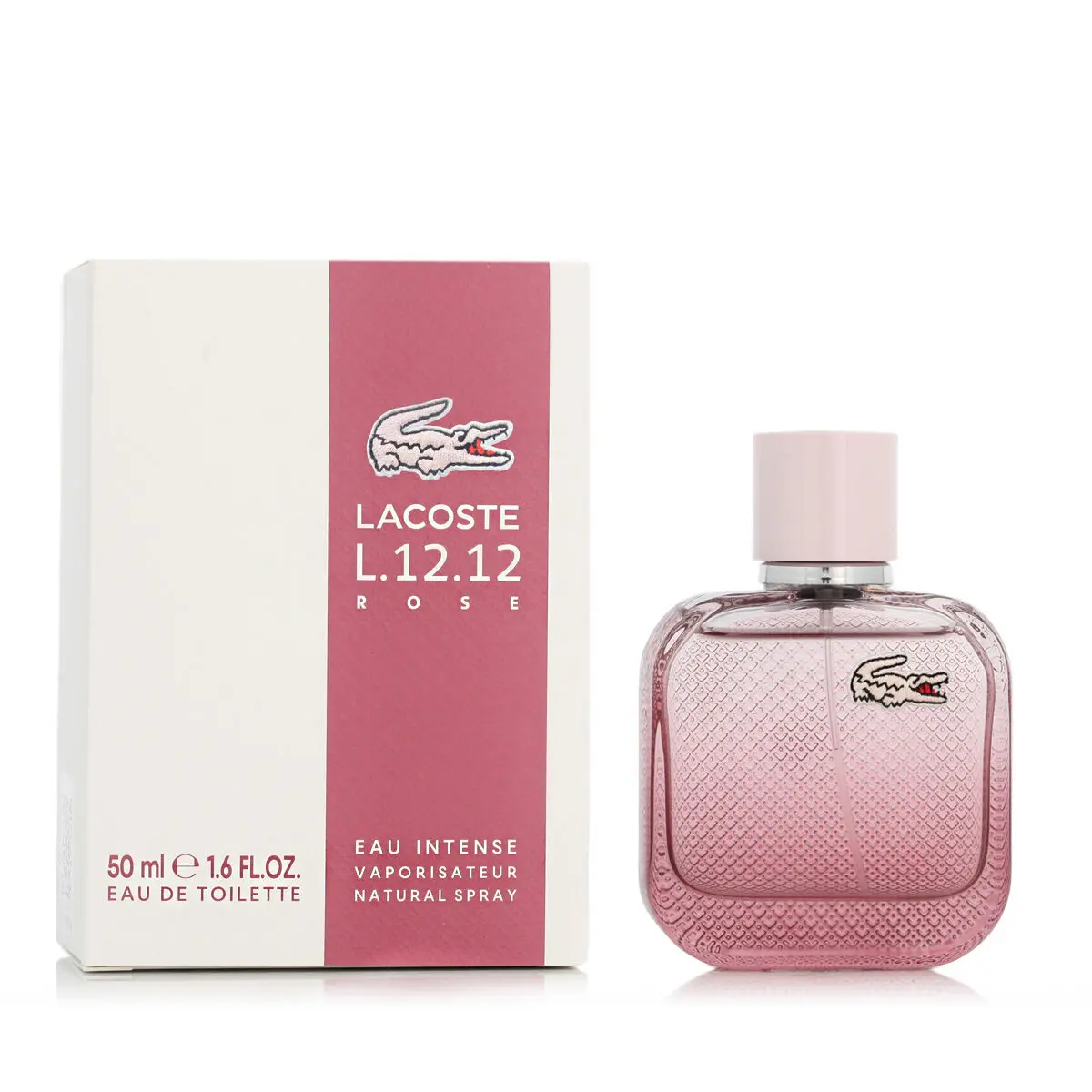 Profumo Donna Lacoste EDT L.12.12 Rose Eau Intense 50 ml