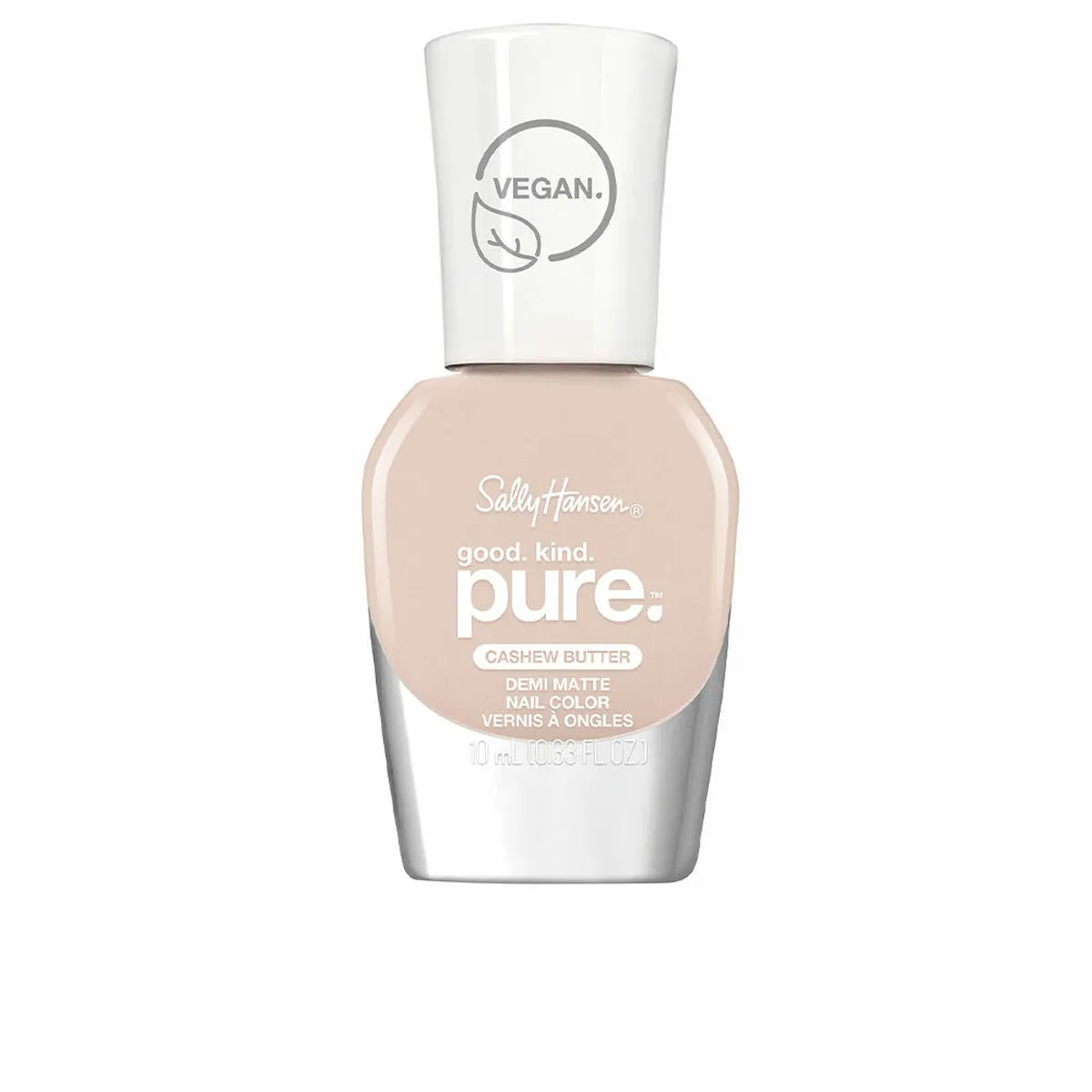 smalto Sally Hansen Good.Kind.Pure Guscio d'uovo Nº 030-cashew butter (10 ml)