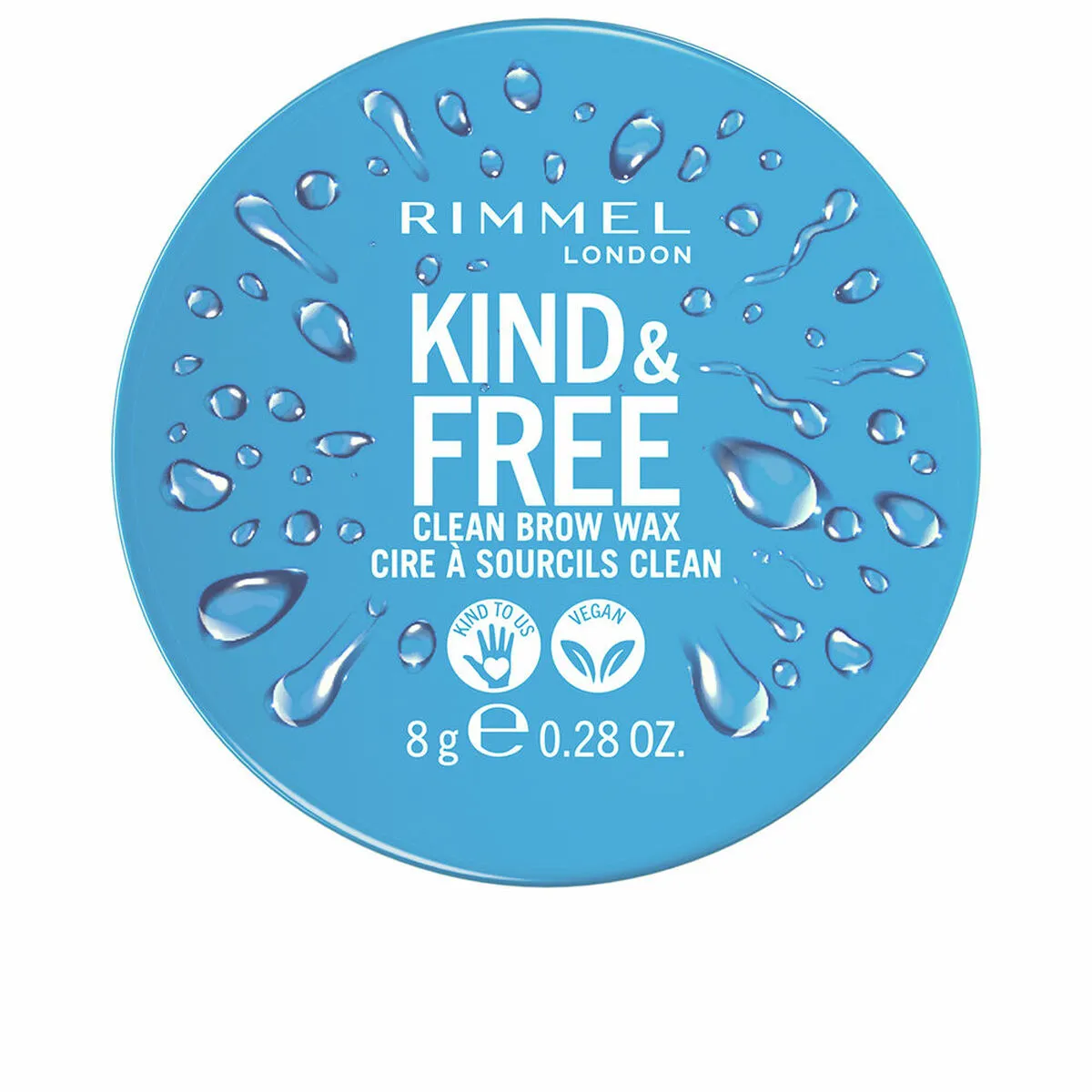 Cera di Fissaggio Leggero Rimmel London Kind & Free Sopracciglia Nº 001 Clear 8 g