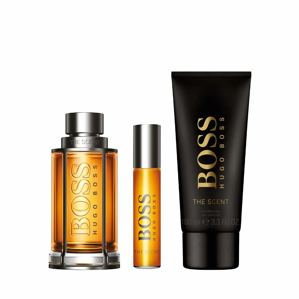 Cofanetto Profumo Uomo Hugo Boss EDT BOSS The Scent 3 Pezzi